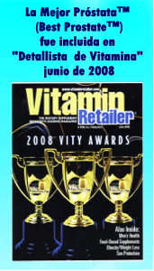 2008 Vitamin Retailer Prostate article